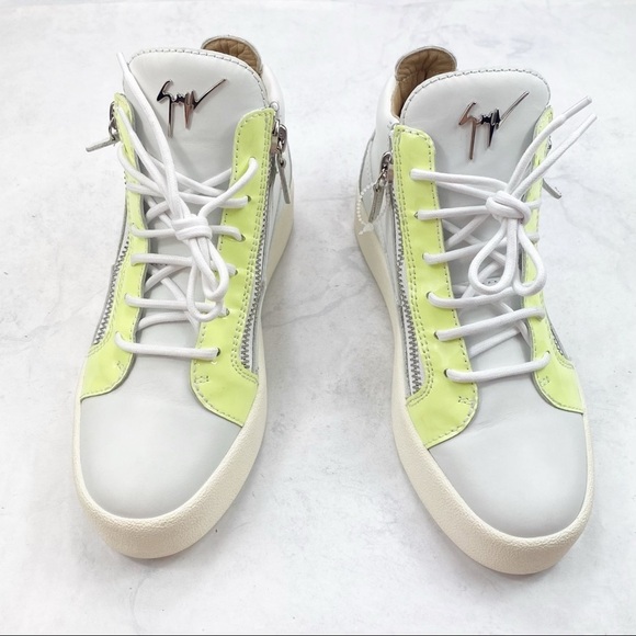 [Giuseppe Zanotti] Mid-Top Lace-Up Platform Sneakers - Picture 3 of 7